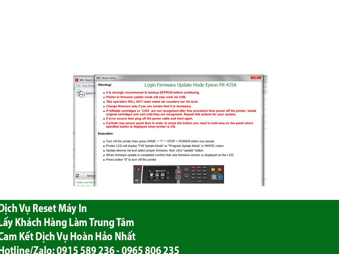 Key Firmware May In Epson PX-435A Step 3